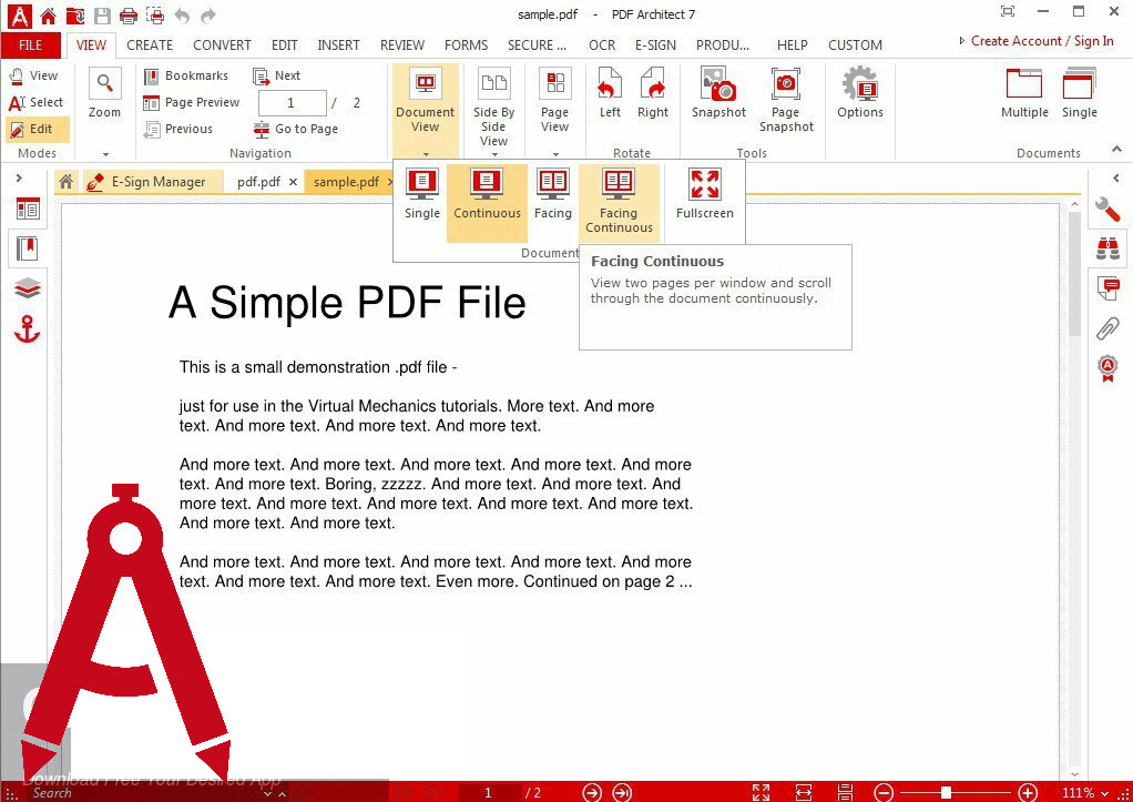 PDF Architect Pro 9.0.45.21322 download the new version for windows