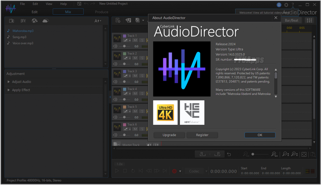 free for ios download CyberLink AudioDirector Ultra 2024 v14.0.3503.11